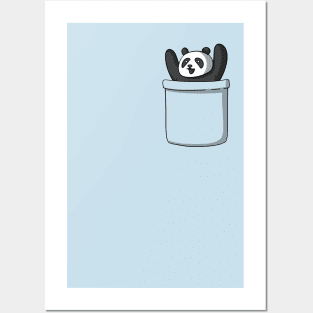 Panda Bear Pocket Posters and Art